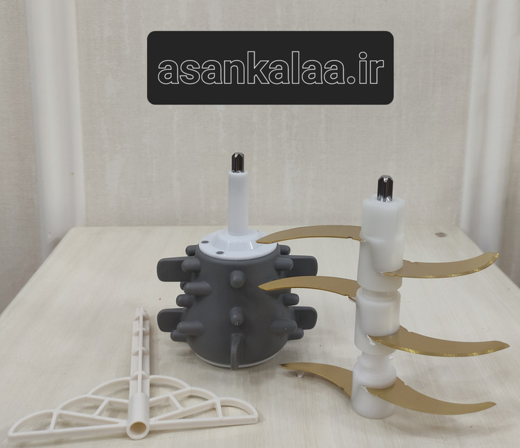 خردکن دوکاسه دستینو ۳.۳ لیتری مدل DM-3007 | موتور پرقدرت ۱۱۰۰ وات (کاملاً اصل)